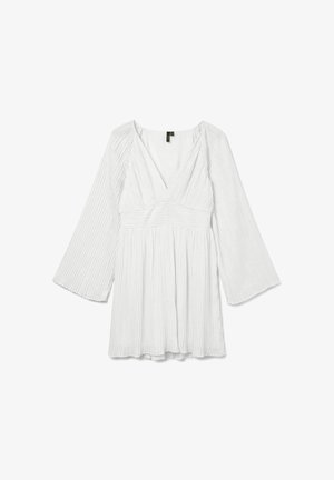 Vero Moda, VMDORA SHORT PLISSE DRESS - Robe de jour - snow white
