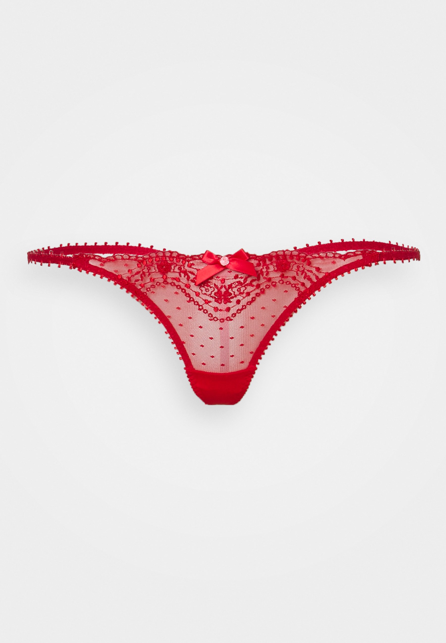 String Dentelle Agent Provocateur Zanah - Taille 5 - Couleur Noire - Neuf Avec étiquette