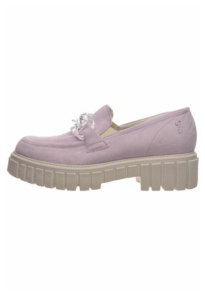 Platform heels - lilac