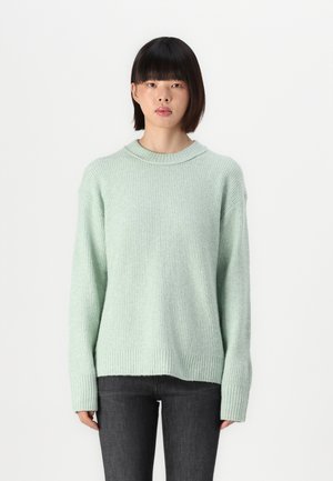 CLASSIC CREW SHAKER - Strikkegenser - turquoise