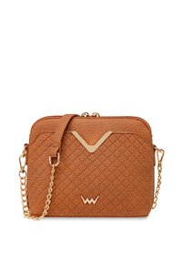 VUCH FOSSY MINI - Taška s příčným popruhem - brown