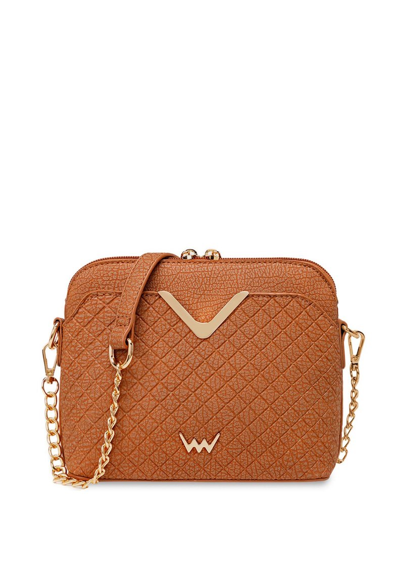 VUCH FOSSY MINI - Taška s příčným popruhem - brown