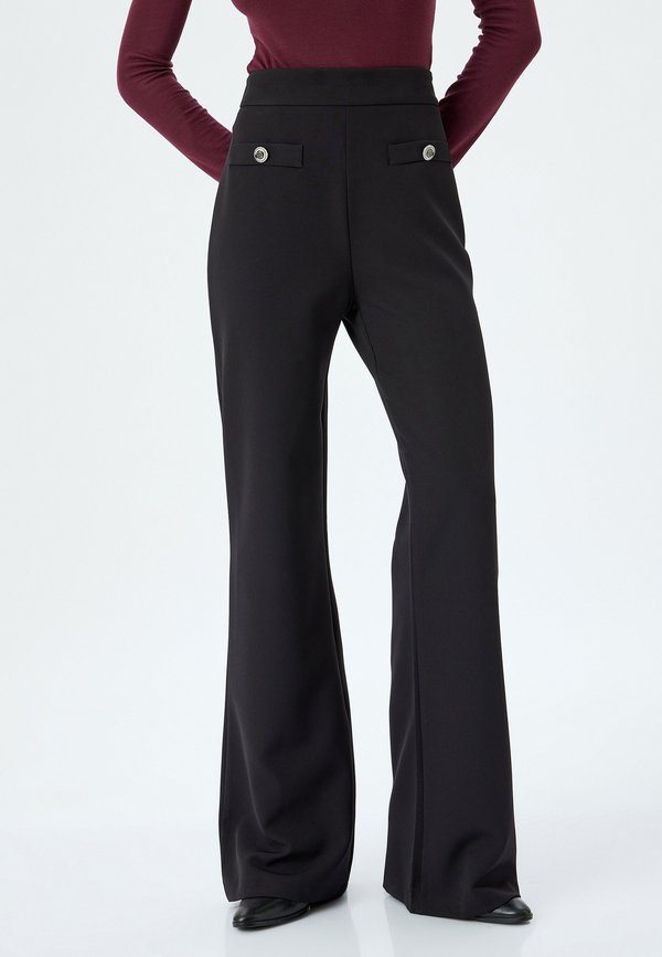 WIDE LEG - Stoffhose