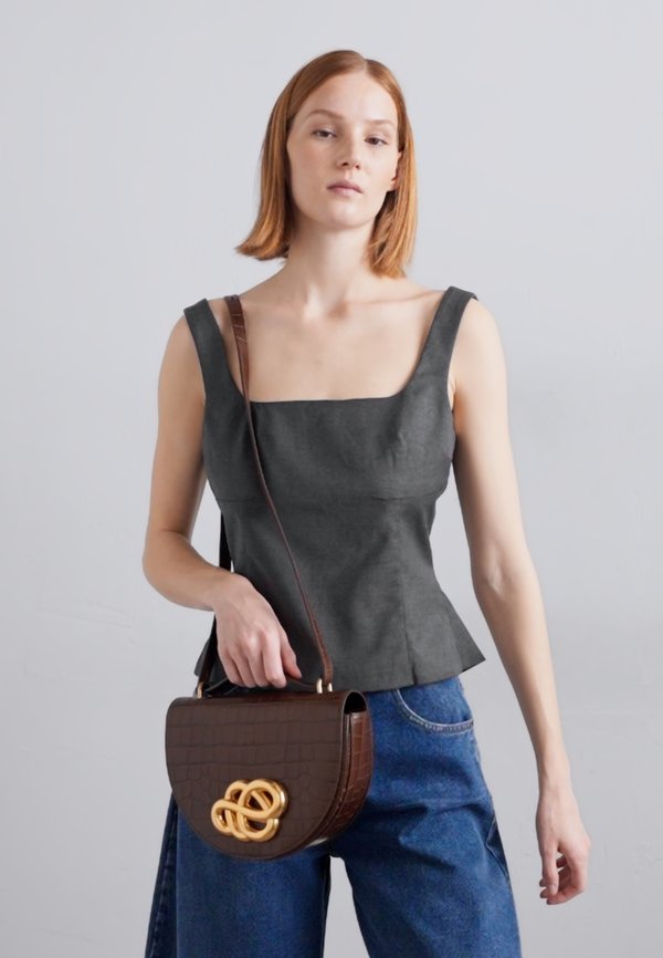 CEBELLA - Cross body bag - bison3