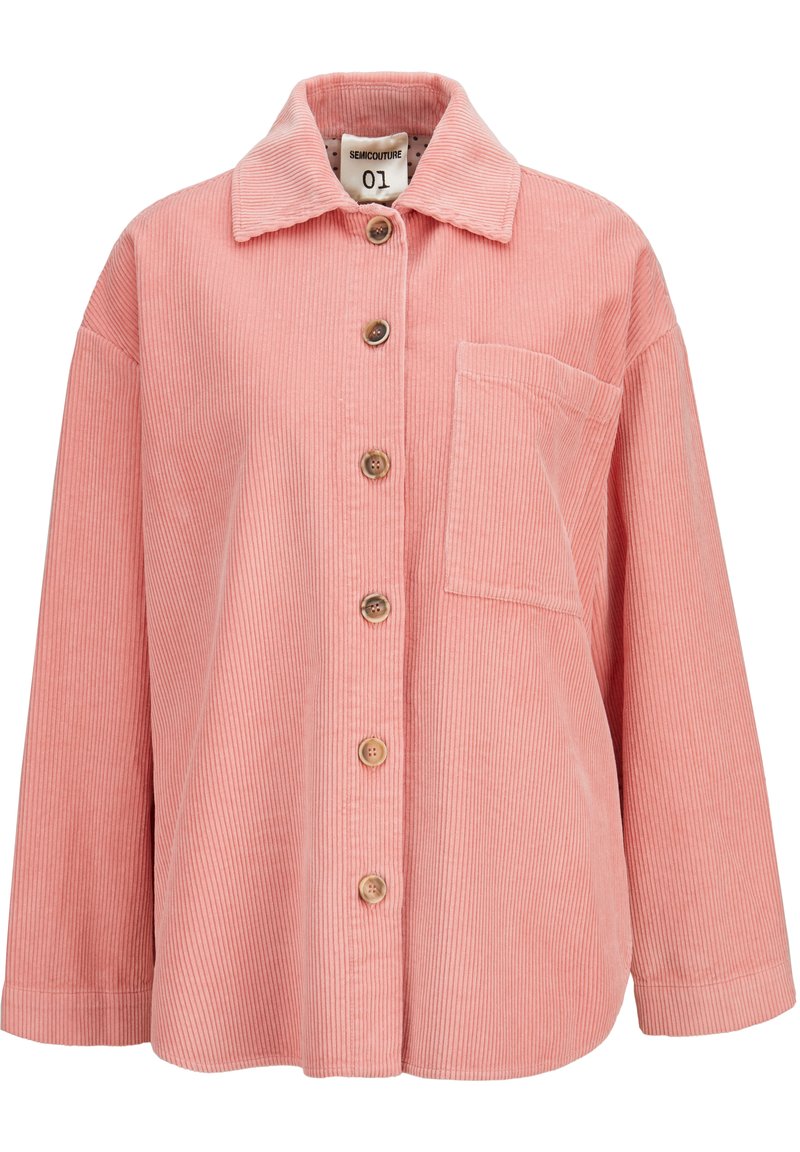 Damen Leichte Jacken | SEMICOUTURE AUS CORD Leichte Jacke rose/rosa - KU84902 Damen Leichte Jacken | SEMICOUTURE AUS CORD Leichte Jacke rose/rosa - KU84902