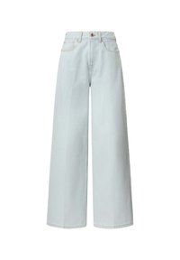 WIDE LEG - Flared jeans - bleach