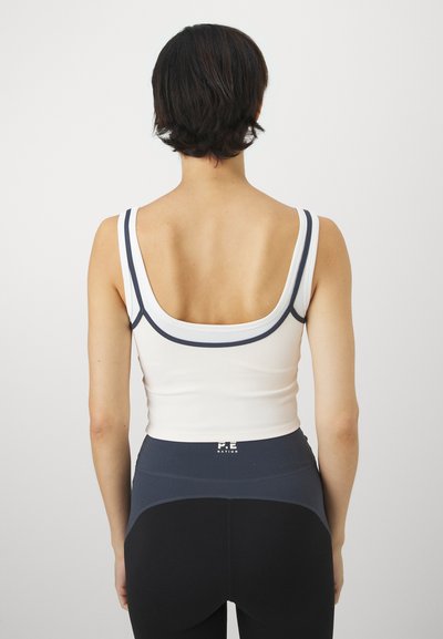 P.E Nation FORWARD TANK - Top - whisper white