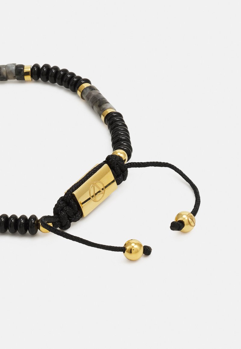Herren Halsketten | Northskull SHEEN ONSIDIAN ATTICUS SKULL MACRAMÉ BRACELET UNISEX Armband black/gold-coloured/schwarz - ME9875 Herren Halsketten | Northskull SHEEN ONSIDIAN ATTICUS SKULL MACRAMÉ BRACELET UNISEX Armband black/gold-coloured/schwarz - ME9875