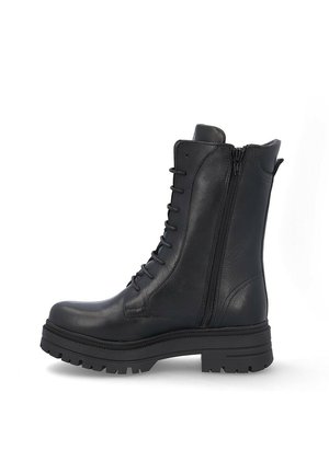 Botines con plataforma - black