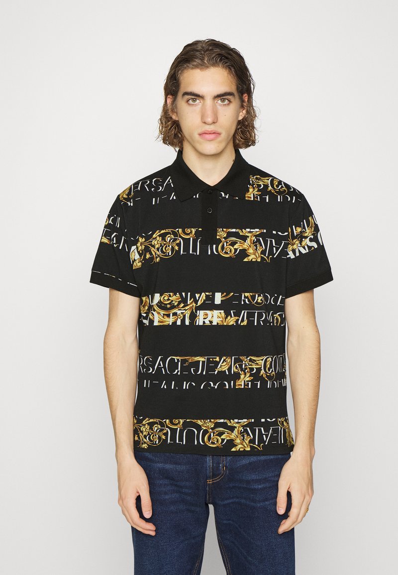 Versace Jeans Couture Polo shirt black Zalando.de