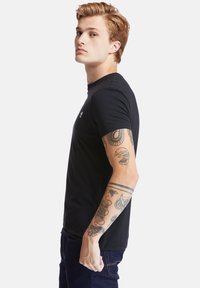 Timberland SHORT SLEEVE  - Tricou basic - black
