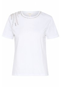 T-shirt con stampa - white - delicate embroidery