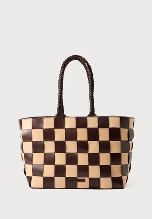KLARA - Torbica - brown/butter