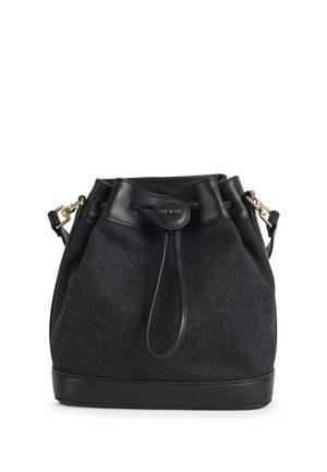 nat & nin NORAH LAINE - Taška cez plece - black