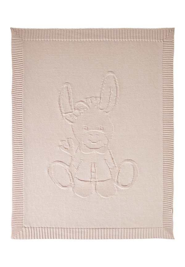 Babydecke Strick Emmi Girl - Babydecke - zartrosa