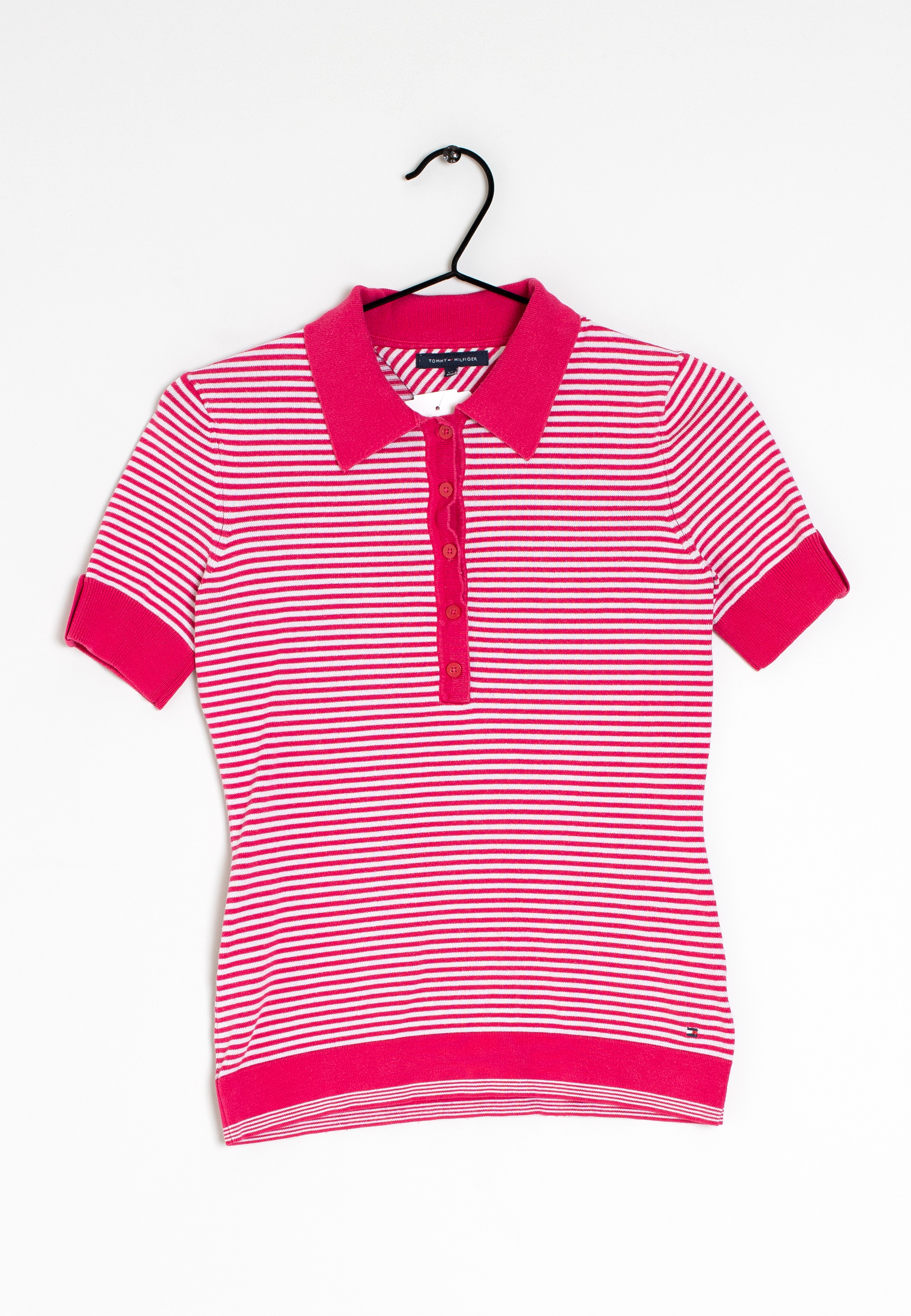 pink tommy polo
