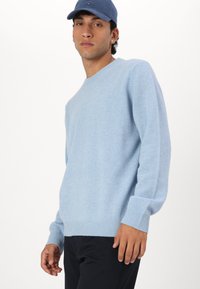 Samsøe Samsøe ISAK SWEATER - Pullover - blue