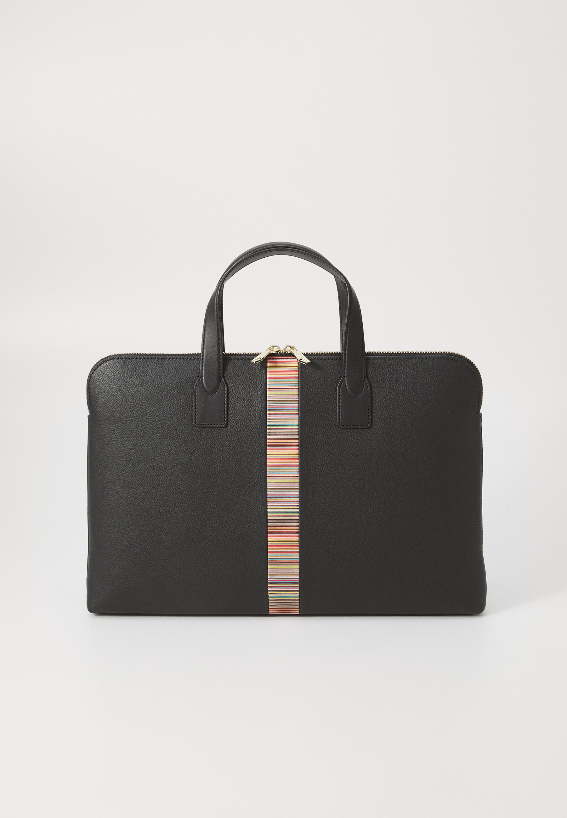 Sac Fourre-tout Paul Smith Mainline - Bordure Rayures Multicolores - Noir Polyamide - Neuf Avec étiquettes