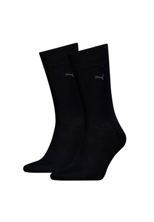 Puma 2ER PACK CLASSIC LOGO EINFARBIG - Socken - schwarz