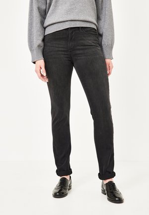 PAT SLIM-FIT 5-POCKET - Jeans Slim Fit - anthra used moustache