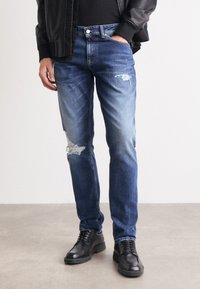 Tommy Jeans - SCANTON - Vaqueros slim fit - denim dark Imagen en miniatura 1