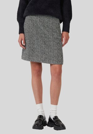 Jupe trapèze - schwarz