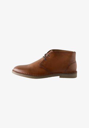 Next, Lace-up ankle boots - tan brown