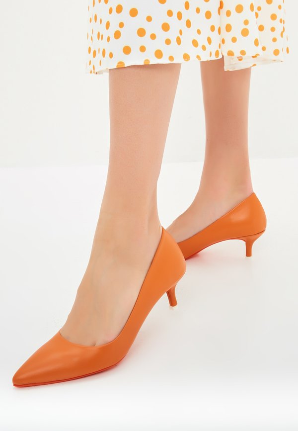 Brautschuh - orange
