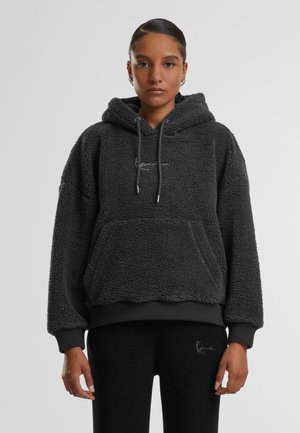 SIGNATURE TEDDY - Sweat polaire - anthracite