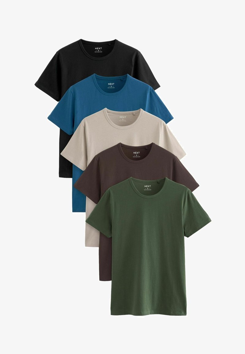 Next FIVE PACK - T-paita - core blue green grey