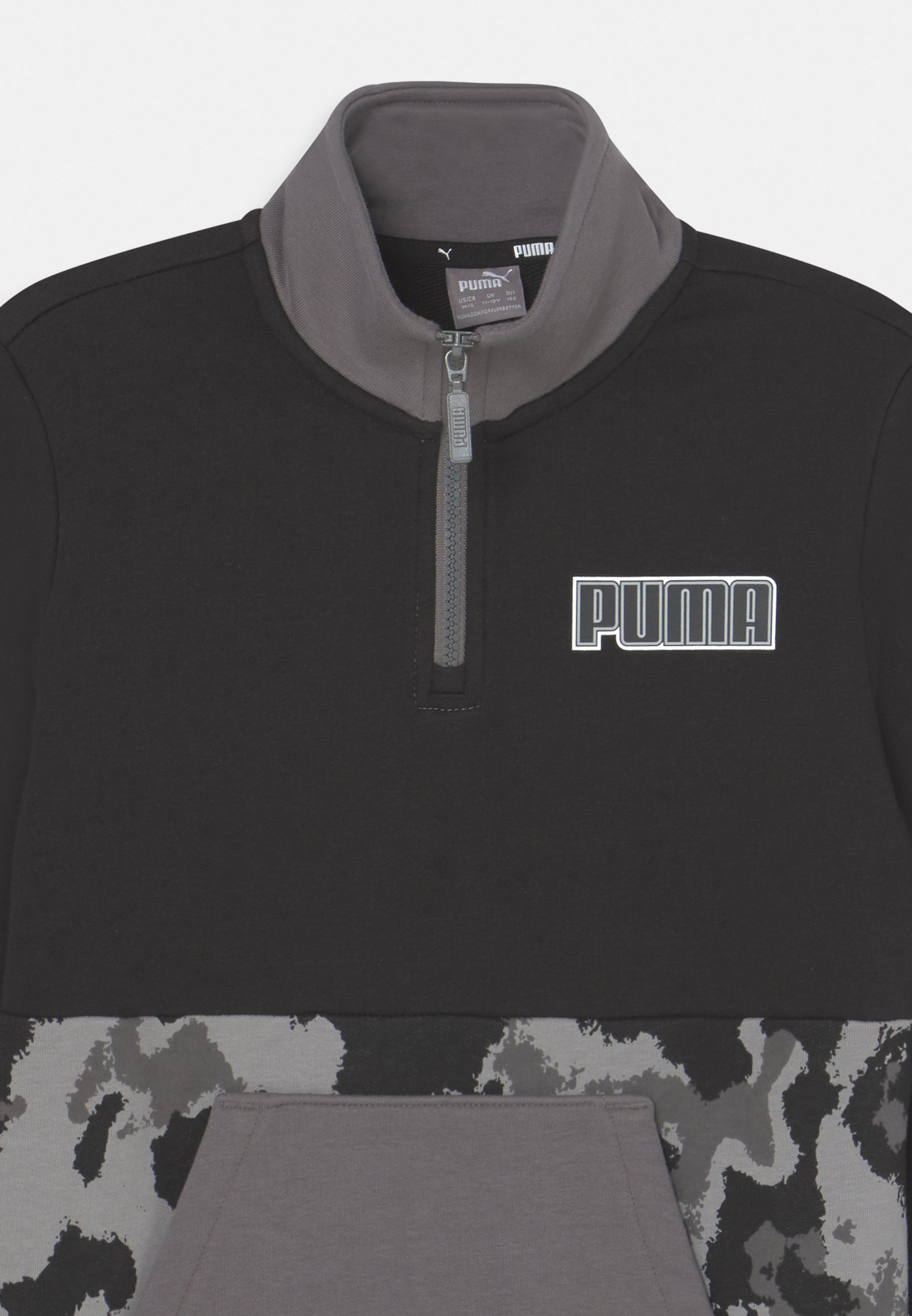 puma quarter zip hoodie