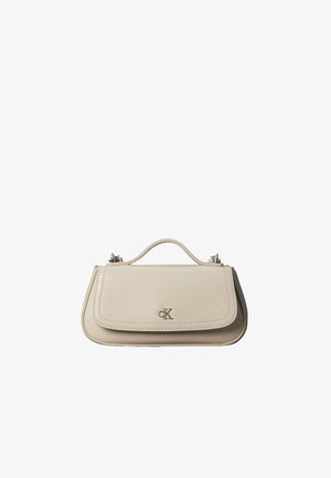 Calvin Klein, TOP HANDLE CROSSBODY - Handtas - beige