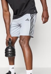 adidas Performance Short de sport - halo silver-coloured/black