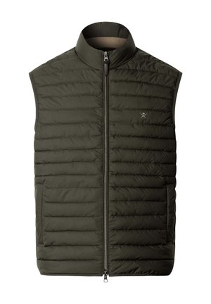 Hackett London, HACKETT LONDON WAISTCOAT ULTRA LW GILET - Waistcoat - hunter green