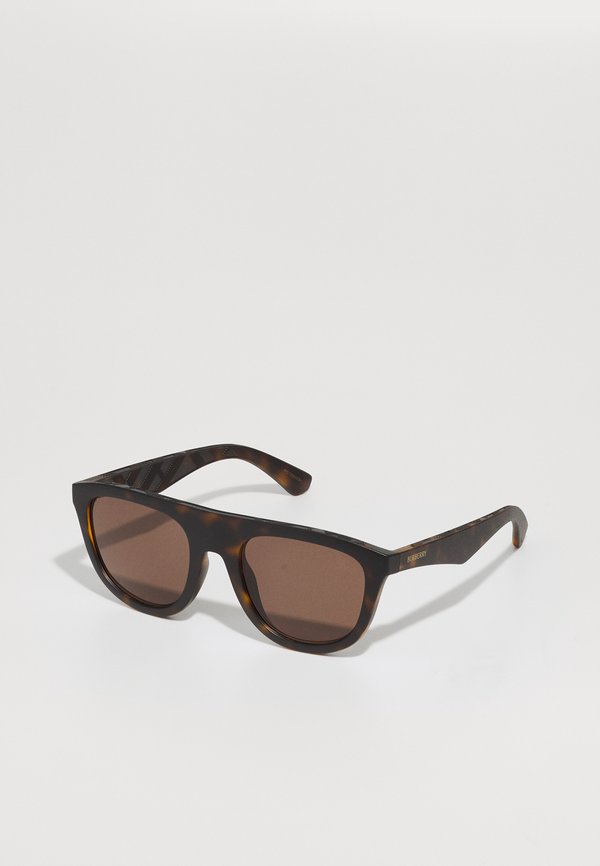 UNISEX - Sunglasses - matte dark havana