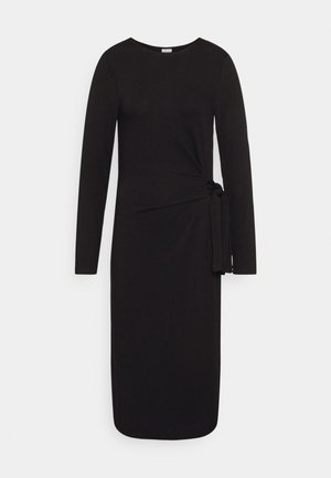 LASCANA, TIE SIDE DRESS - Vestito casual - schwarz