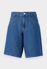 VMANKE MIX - Džinsa auduma šorti - medium blue denim