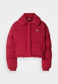 BADGE COLLAR PUFFER - Piumino - lavish cerise