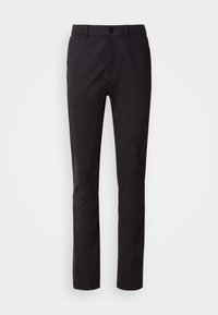 SLIM STRETCH BOTTO - Chino kalhoty - black