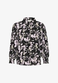 Ausgewählt, black pink graphic strokes