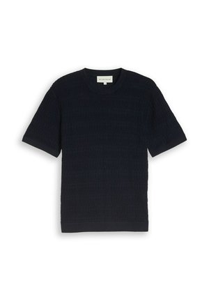 TOM TAILOR, Basic T-shirt - sky captain blue
