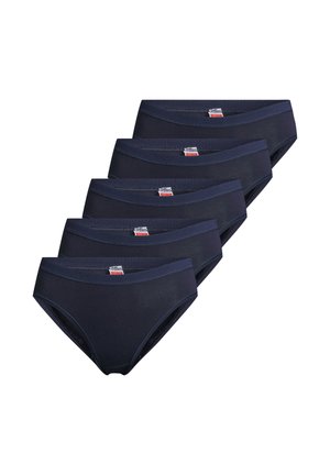 5ER PACK MIDI - Slip - marine