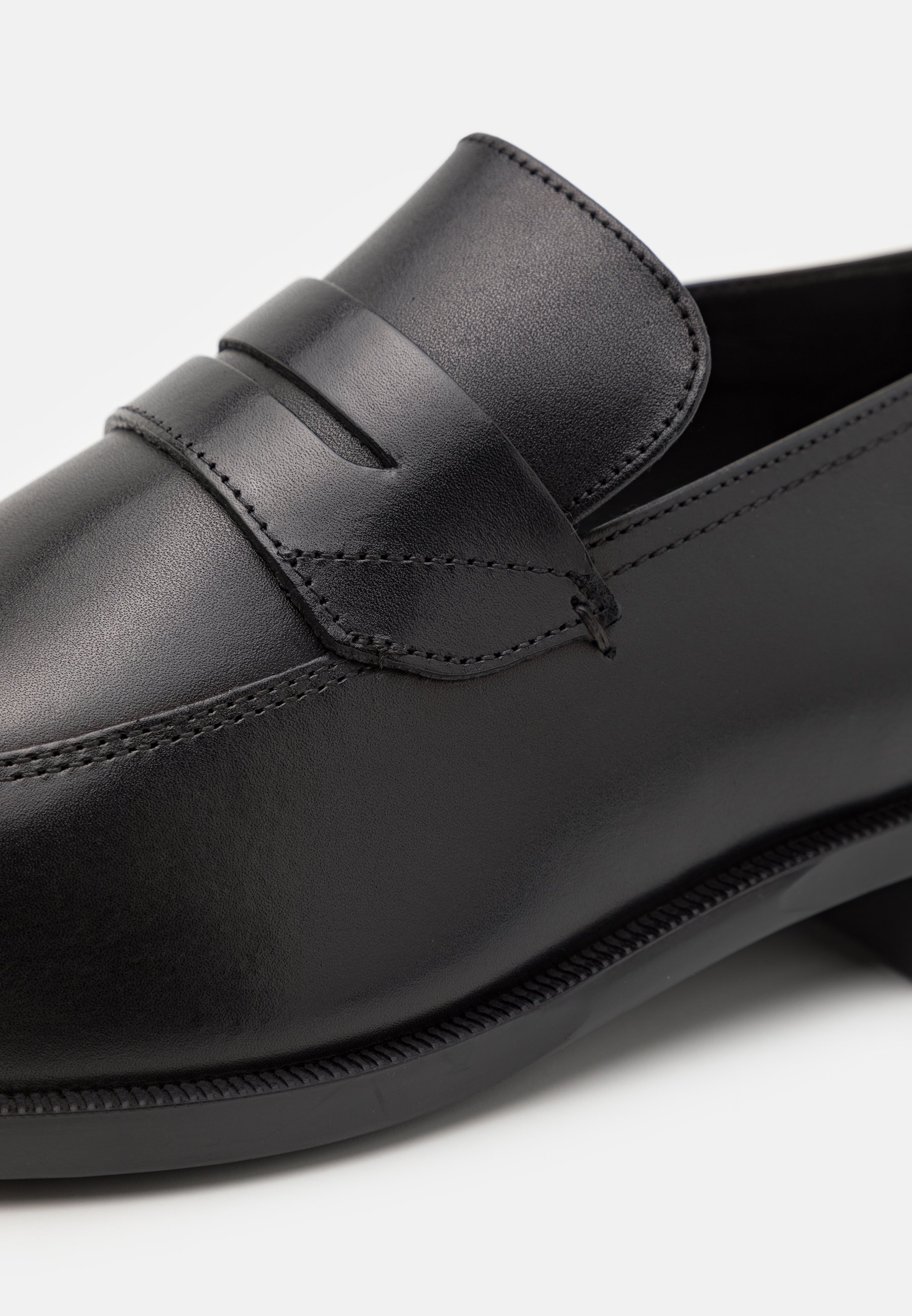 Mocassin Homme BOSS Tayil - Cuir, Semelle TPU, Sangle Élastique | Chaussure Décontractée Élégante Pour Toute Occasion