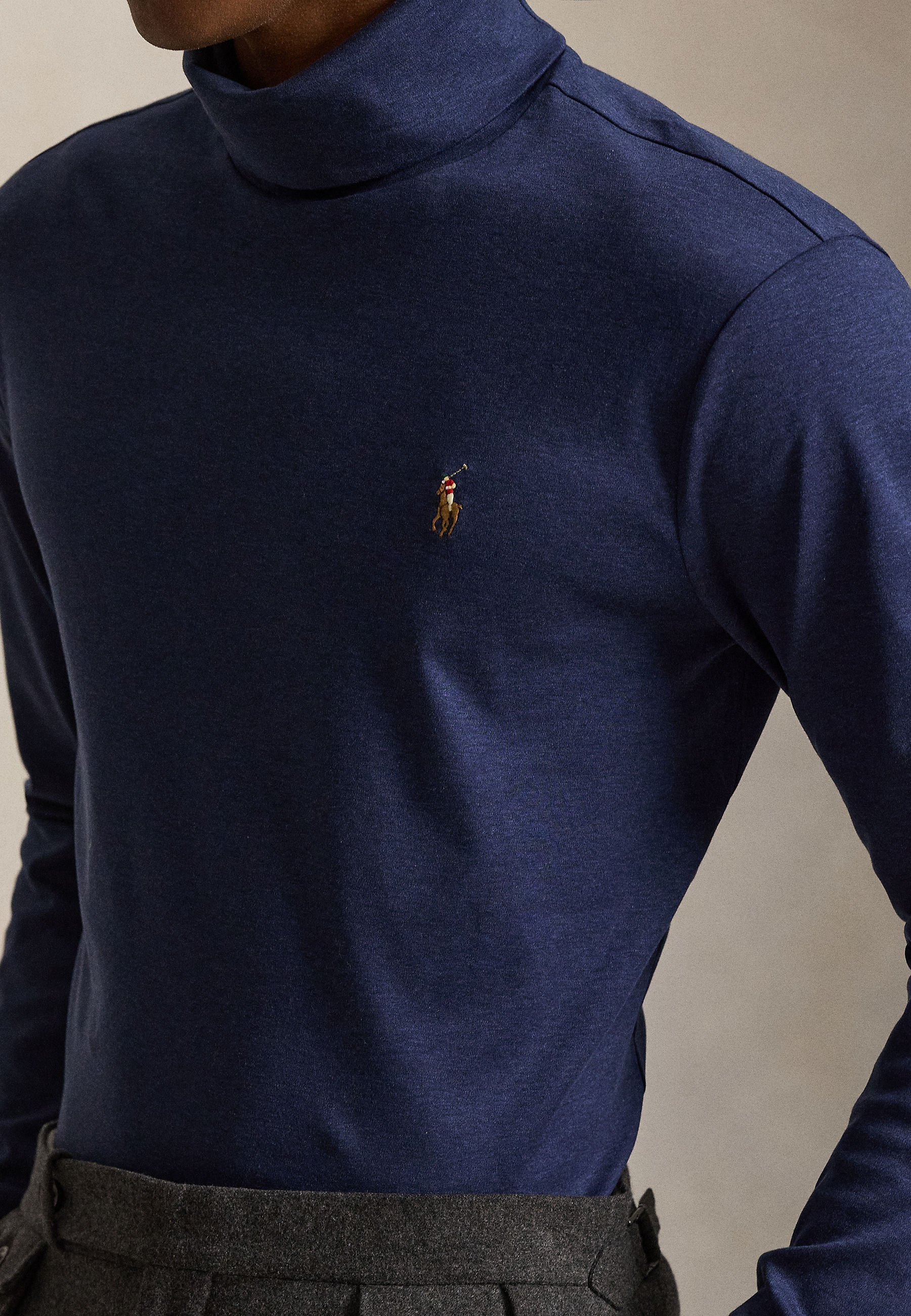 Polo Ralph Lauren SOFT COTTON TURTLENECK - Long sleeved top