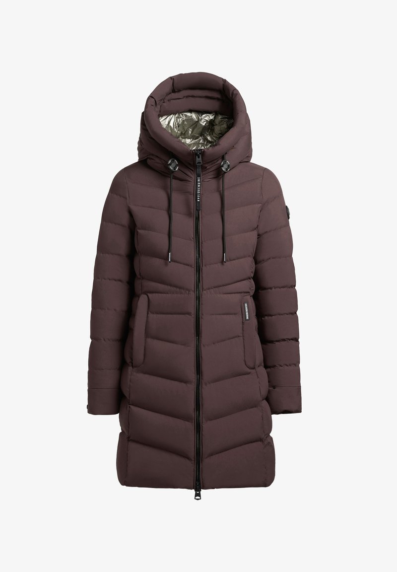 khujo TUHANI4 - Wintermantel - dunkelbraun