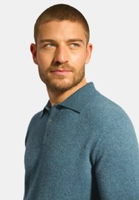 Just Cashmere Longsleeve - mottled duck green