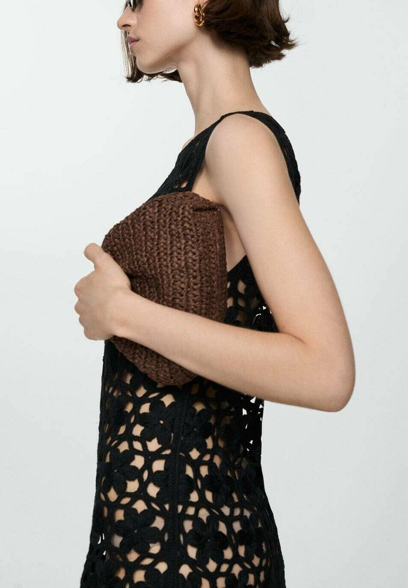 mango black crochet dress courtbyafeather on LTK