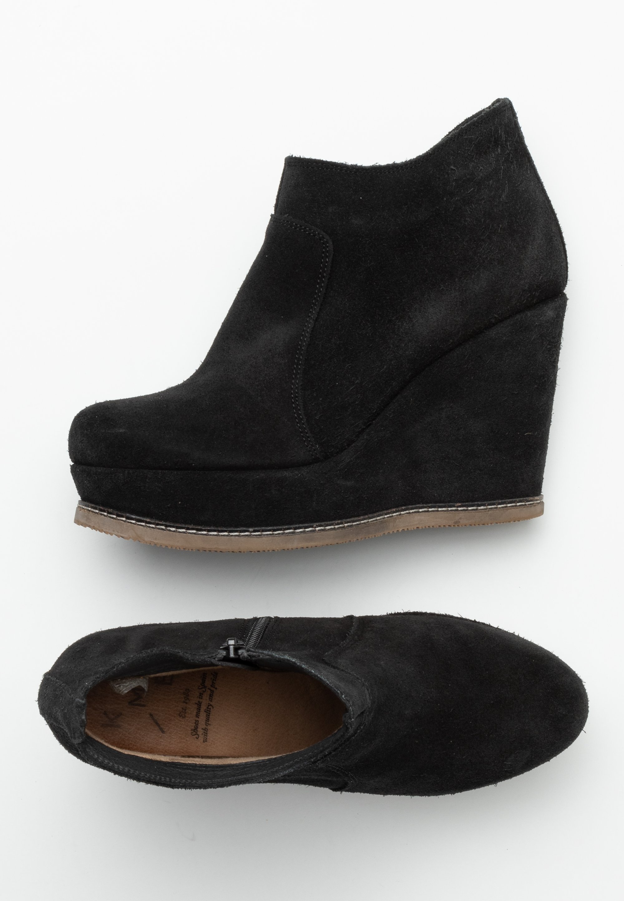 KMB Plateaustiefelette black/schwarz (Pre-owned) Zalando