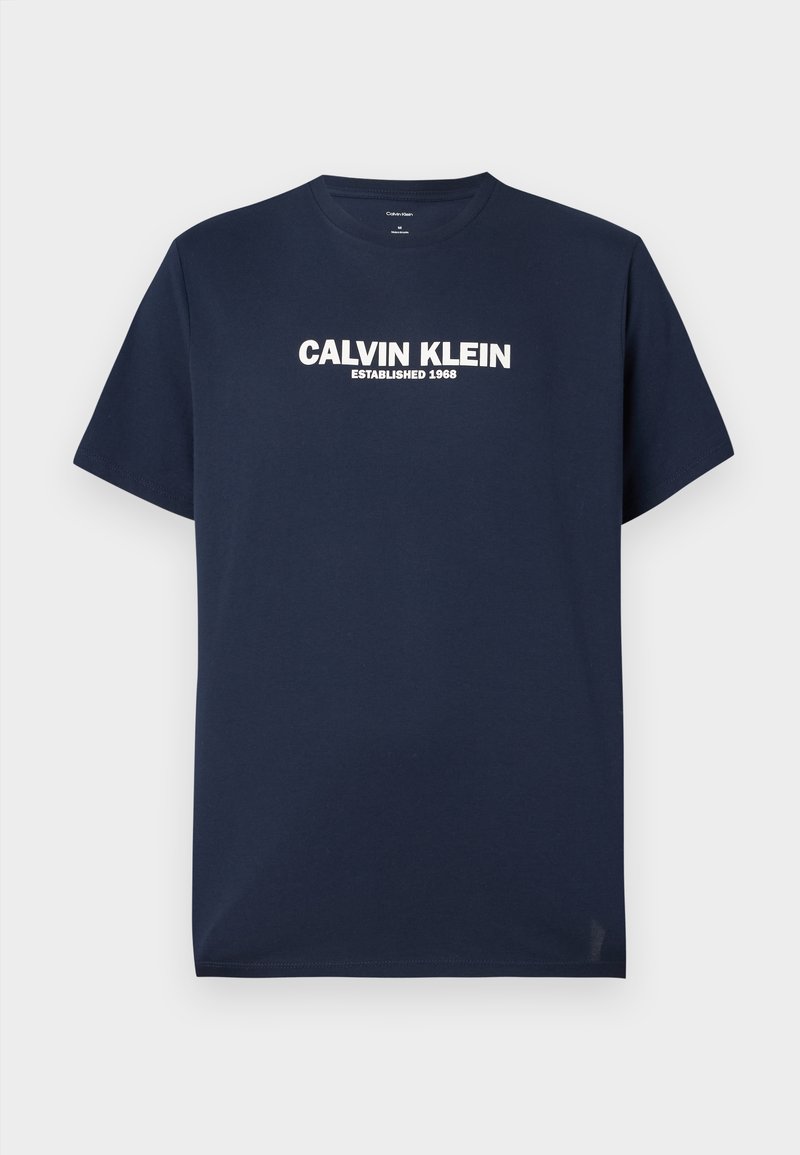 Calvin Klein T-shirt print donkerblauw Calvin Klein T-shirt print donkerblauw