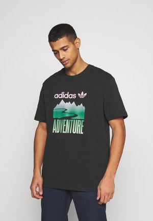 MOUNT TEE - T-shirt con stampa - black